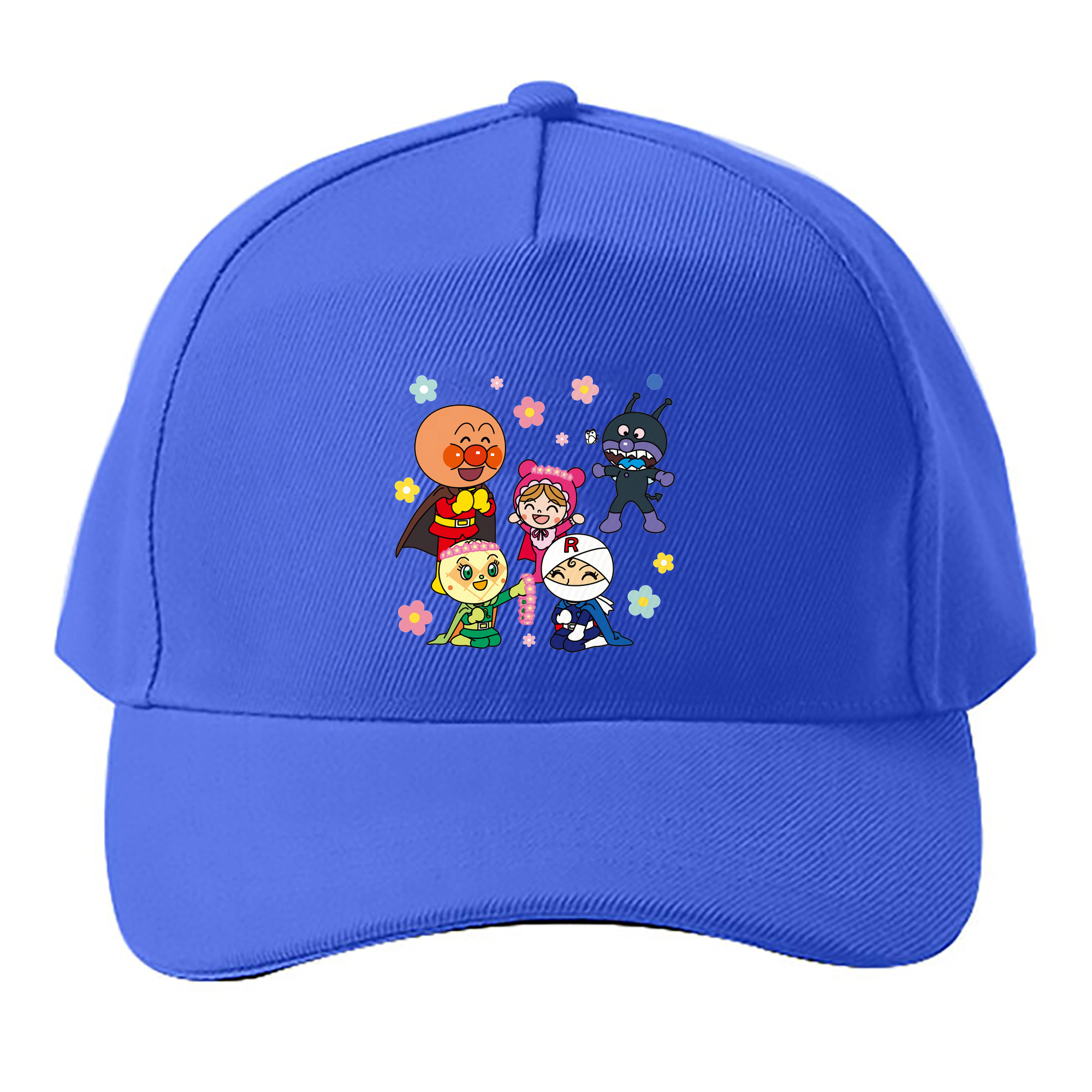 （画像用） アンパンマン Anpanman ベースボールキャップ 綿100％ 男女兼用 帽子 スポーツ